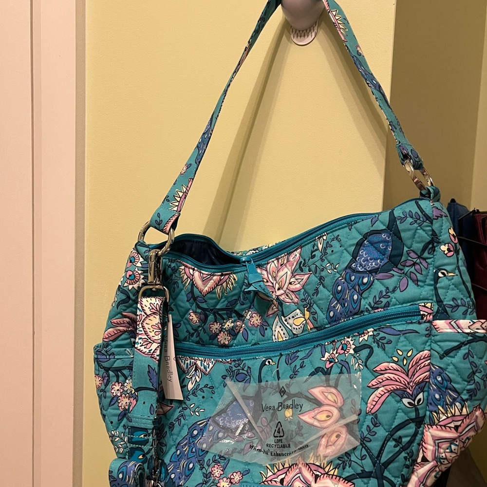 Vera Bradley Blue Floral Women's Bag